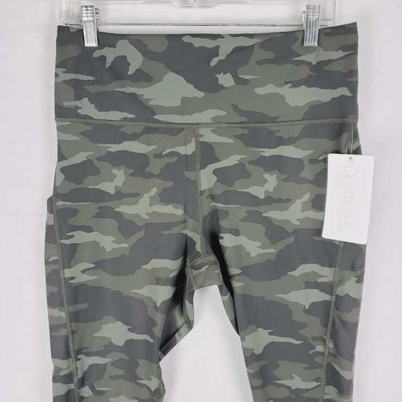 Athleta Ultimate Stash Pocket Camo 7/8 Tight Leggings 1X NWT - Picture 4 of 6